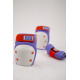 Rio Roller Triple Pad Set Purple/Orange 2020 - Protection Set