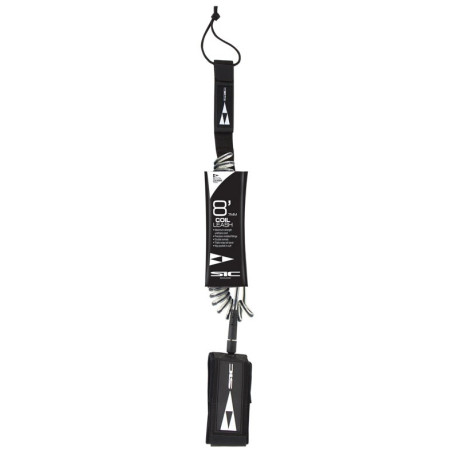 Bic Coil Leash Black 8ft x 7mm 2020 - Leash