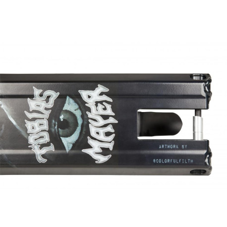 Addict Scooter Deck Blacksmith Tobias Mayer 590mm Black 2019 - Plateaux / Decks