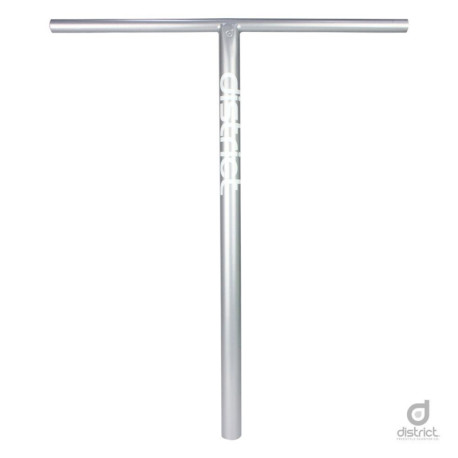 District Scooters HT-Series Chromo Big T Bar 700x600mm 34.9 - Polar 2019 - Guidons / Barres