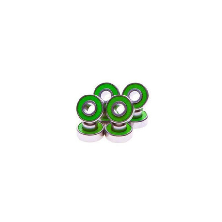 Zealous Bearings Green 2021 - Roulements pour skateboards