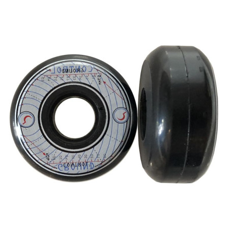 Ground control Wheel Nautic Mirror 57mm 90A Black 2019 - ROUES