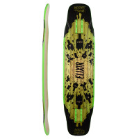 Moonshine Elixir Black/Green 40.5\\" 2019 - Deck Only - Planche Longboard ( à personnaliser )