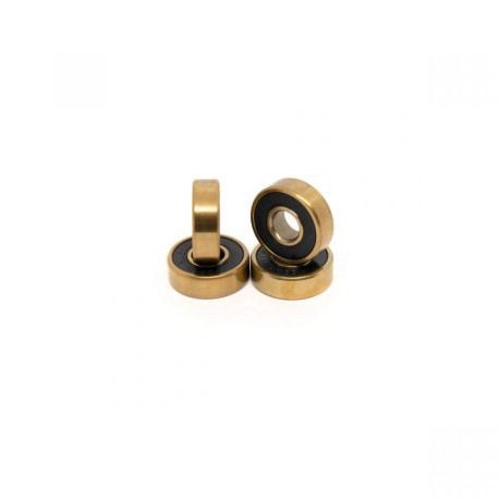 Mosaic Super Titanium 1 Abec 7 Black 2019 - Roulements pour skateboards