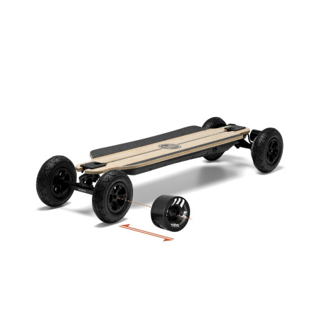 Evolve Bamboo GTR 2in1 2020 - Skateboard Électrique - Compléte