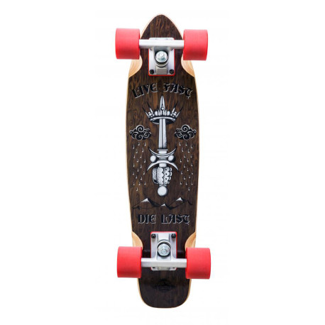 D Street Cruiser Rose Live Fast 23\\" - Complete 2019 - Cruiserboards in Wood Complete