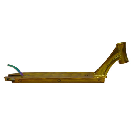 Crisp Scooter Deak Evolution Polished 4.8\\"x20.5\\" Gold 2019 - Plateaux / Decks
