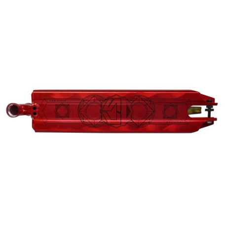 Crisp Scooter Deak Evolution Polished Red 2019 - Plateaux / Decks