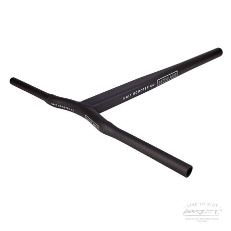 Grit Battle Bars 610w x 680h Battle Bars Alloy Satin Black 2019 - Guidons / Barres