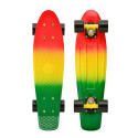 Penny Skateboard Fades 22" Rasta Black