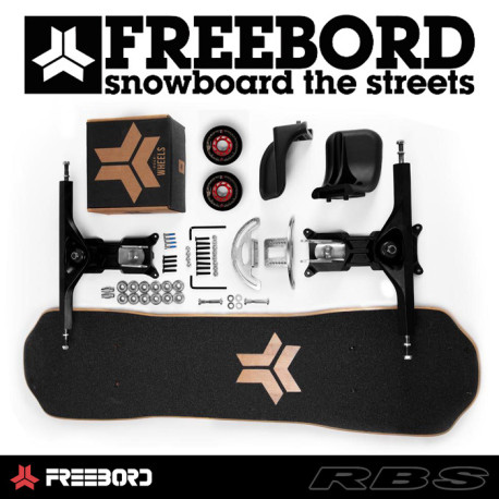 Freebord Totem Bamboo Deck Only 2019 - Freebord Planche Seul