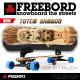 Freebord Totem Bamboo Deck Only 2019 - Freebord Planche Seul