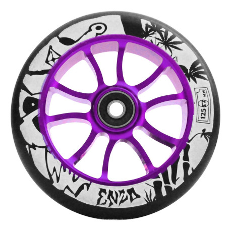 AO Scooter Wheel Enzo incl Abec 9 Bearings (1 piece) 125mm 2020 - Roues