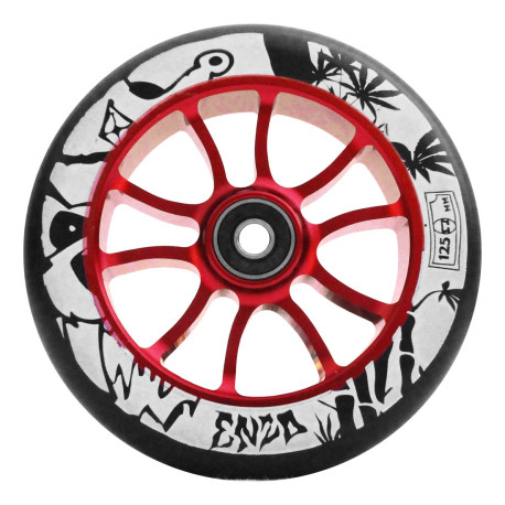 AO Scooter Wheel Enzo incl Abec 9 Bearings (1 piece) 125mm 2020 - Roues