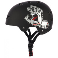 Casque de skateboard Bullet X Santa Cruz Matt Black 2021 - Casques de skate