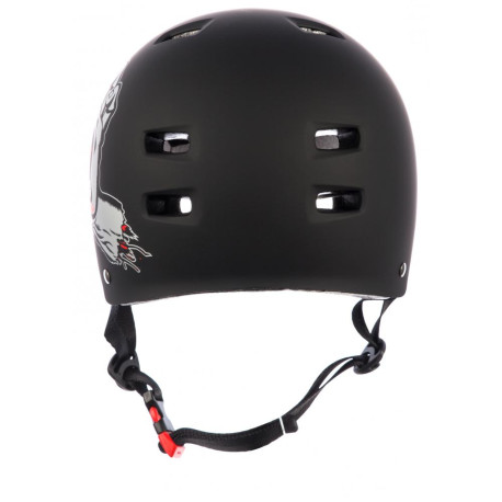 Casque de skateboard Bullet X Santa Cruz Matt Black 2021 - Casques de skate