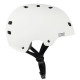 Skateboard-Helm Bullet Deluxe T35 Adult Matt White 2023 - Skateboard Helme