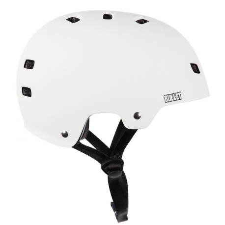 Skateboard helmet Bullet Deluxe T35 Adult Matt White 2023 - Skateboard Helmet