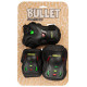 Bullet Junior Triple Padset Black Red Yellow Green 2019 - Protection Set
