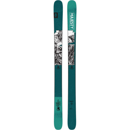 Ski Majesty Dirty Bear PRO 2024 + Skibindungen