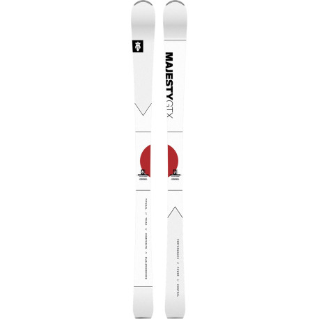 Ski Majesty GTX White Ti 2023 + Fixations de ski