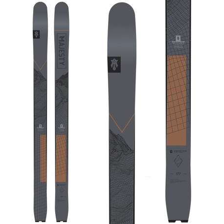 Ski Majesty Superpatrol Carbon 2024 + Fixations de ski