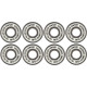 Killer Swiss Chargers Bearings 8-Pack 2019 - Roulements pour rollers