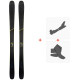 Ski Head Kore 93 Grey 2020 + Fixations ski de rando + Peaux  - All Mountain + Rando