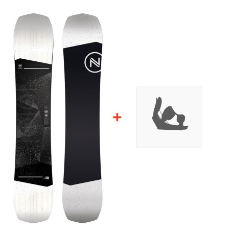 SNOWBOARD SET + BINDINGS Nidecker Sensor 2020  - Snowboard-Set Herren