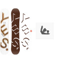Snowboard Yes Basic 2020 + Fixations de snowboard