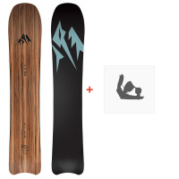Snowboard Jones Hovercraft 2021 + Fixations de Snowboard - Pack Snowboard Homme