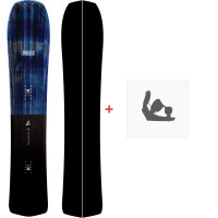 Snowboard Nidecker The Smoke 2022 + Snowboard bindings - Snowboard-Set Herren