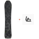 Snowboard Head Kizamu Lyt 2021 + Fixations de snowboard