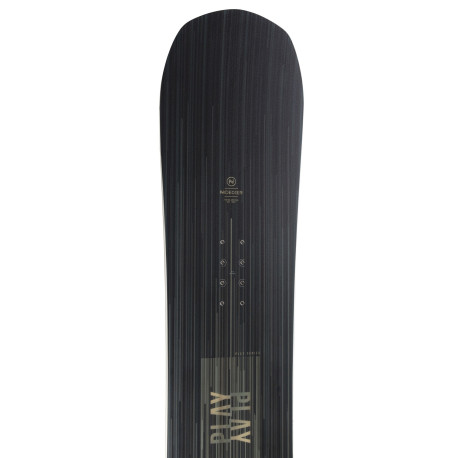 Snowboard Nidecker Play 2024 + Fixations de snowboard