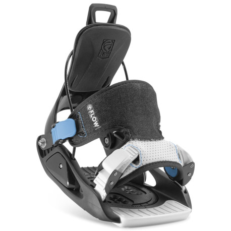 Fixation Snowboard Flow Micron Black 2023 - Snowboard Bindings Kids
