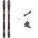 Ski Head Kore 93 R Grey 2020 + Touring Ski Bindings + Climbing Skins  - All Mountain + Touring