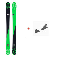 Ski Head Ethan Too SW Black 2017 + Fixation de ski - Ski All Mountain 91-94 mm avec fixations de ski à choix