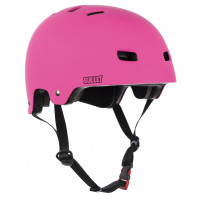 Casque de skateboard Bullet Deluxe T35 Grom Kids Matt Pink 2020 - Casques de skate