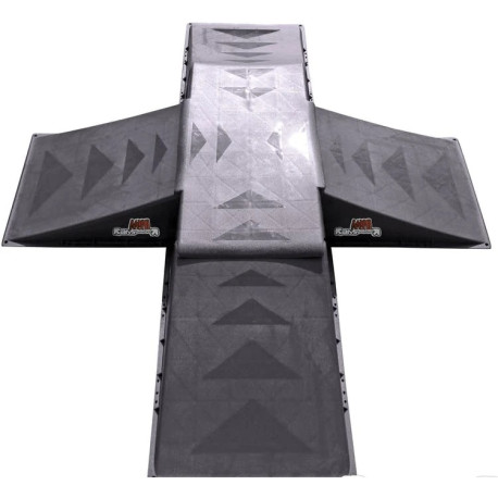 Rampage Fourway Funbox 2020 - Grind Rail & Rampe