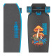 Skateboard Globe Big Blazer 32'' - Nature Walk/Blue - Complete 2021 - Cruiserboards en bois Complet