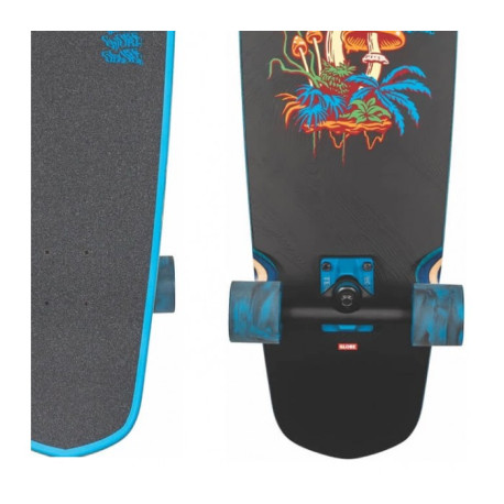 Komplettes Cruiser-Skateboard Globe Big Blazer 32'' Nature Walk/Blue 2021  - Cruiserboards im Holz Complete