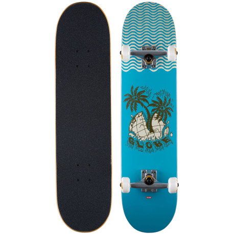 Skateboard Globe G1 Overgrown 8.0'' - Blue - Complete 2020 - Skateboards Complètes