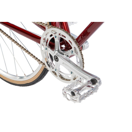 Bombtrack Oxbridge Maroon Komplettes Fahrrad 2020 - Urban