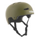 Casque de skateboard Tsg Evolution Solid Color Olive Satin 2023 - Casques de skate