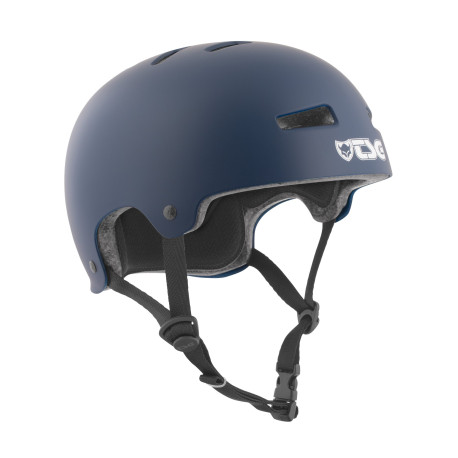 Skateboard helmet Tsg Evolution Solid Color Blue Satin 2020 - Skateboard Helmet
