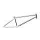 WeThePeople Battleship Chrome Rahmen 2020 - BMX