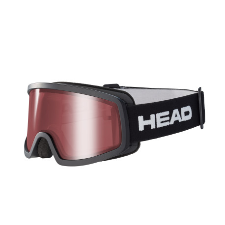 Head Goggle Stream Red Black 2023 - Masque de ski