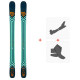 Ski Black Crows Atris Jr 2022 + Touring Ski Bindings + Climbing Skins  -