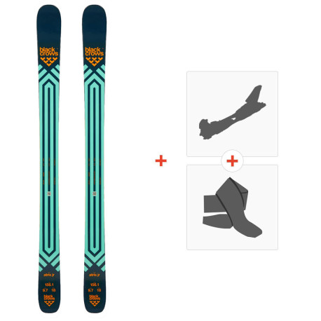 Ski Black Crows Atris Jr 2022 + Touring Ski Bindings + Climbing Skins  -