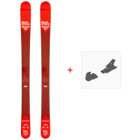 Ski Black Crows Camox Jr 2022 + FIxations de ski  - Pack ski junior